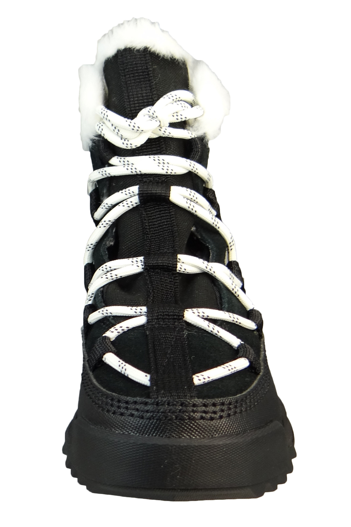Sorel-Damen Sportliche Stiefelette Winterschuhe Ona Rmx Glacy Wp 2048761 Schwarz 010 Black Sea Salt Leder 6