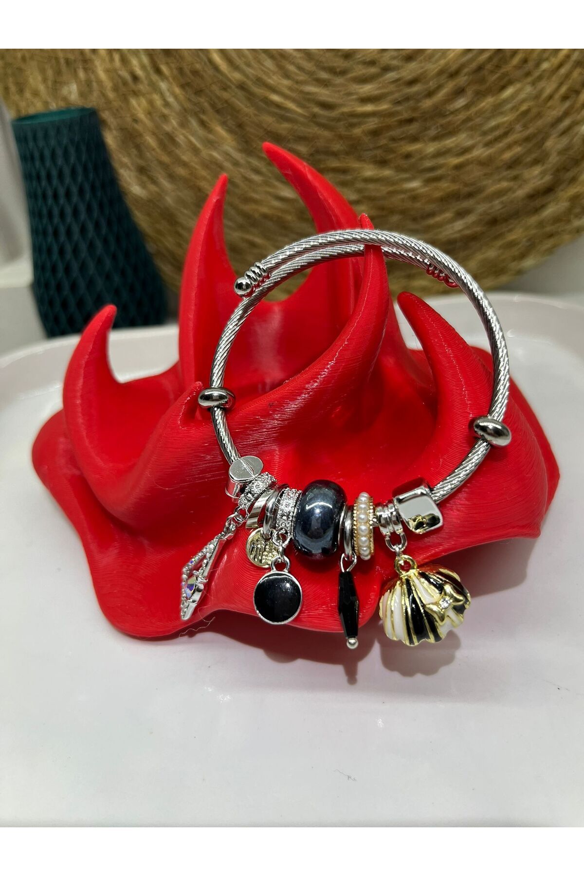 TIGEA Accessories ÇELİK CHARMLI BŞLEKLİK