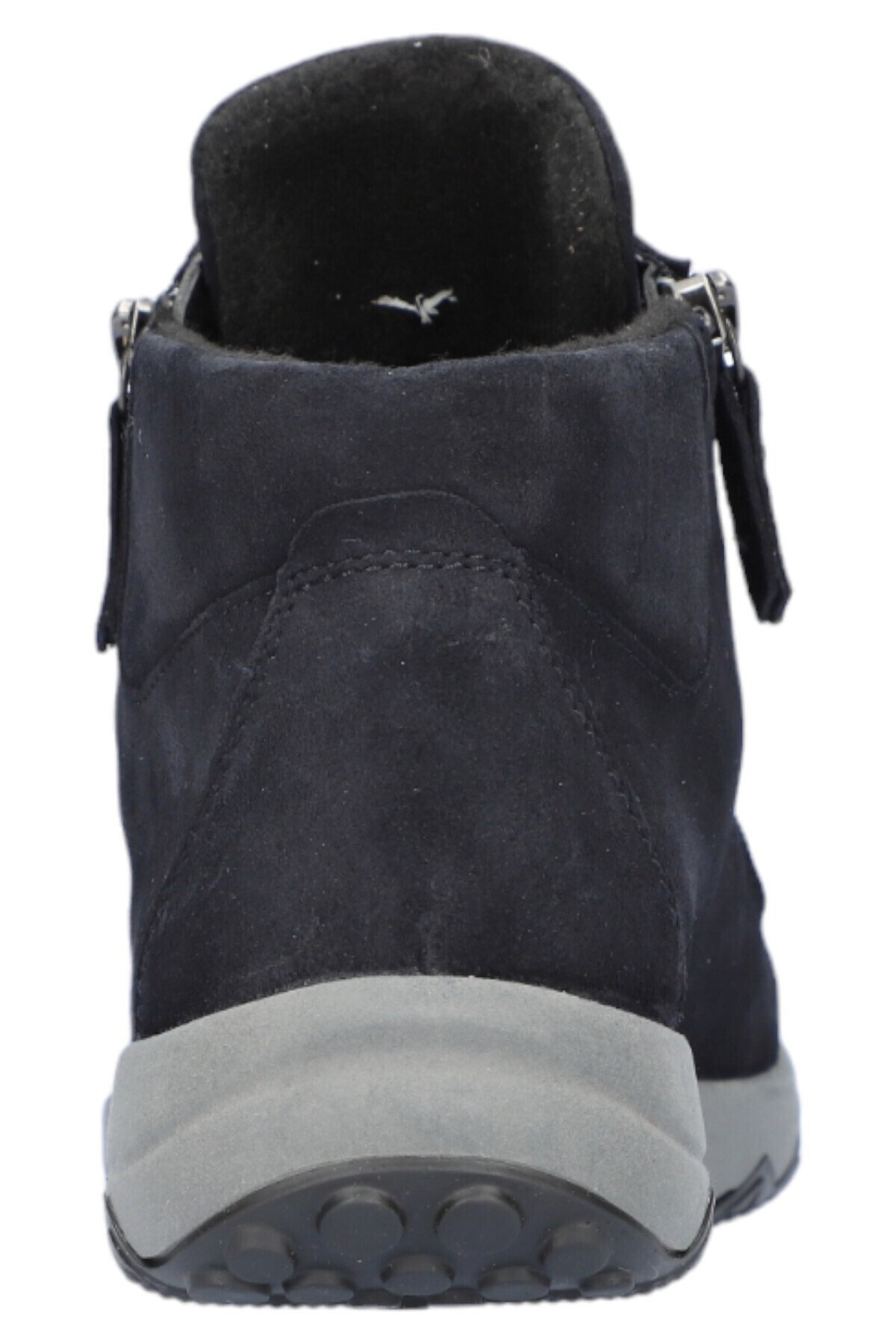 Waldläufer-Damen Low Sneaker Teresa 961801 195 Blau 021 Deepblue Leder 6