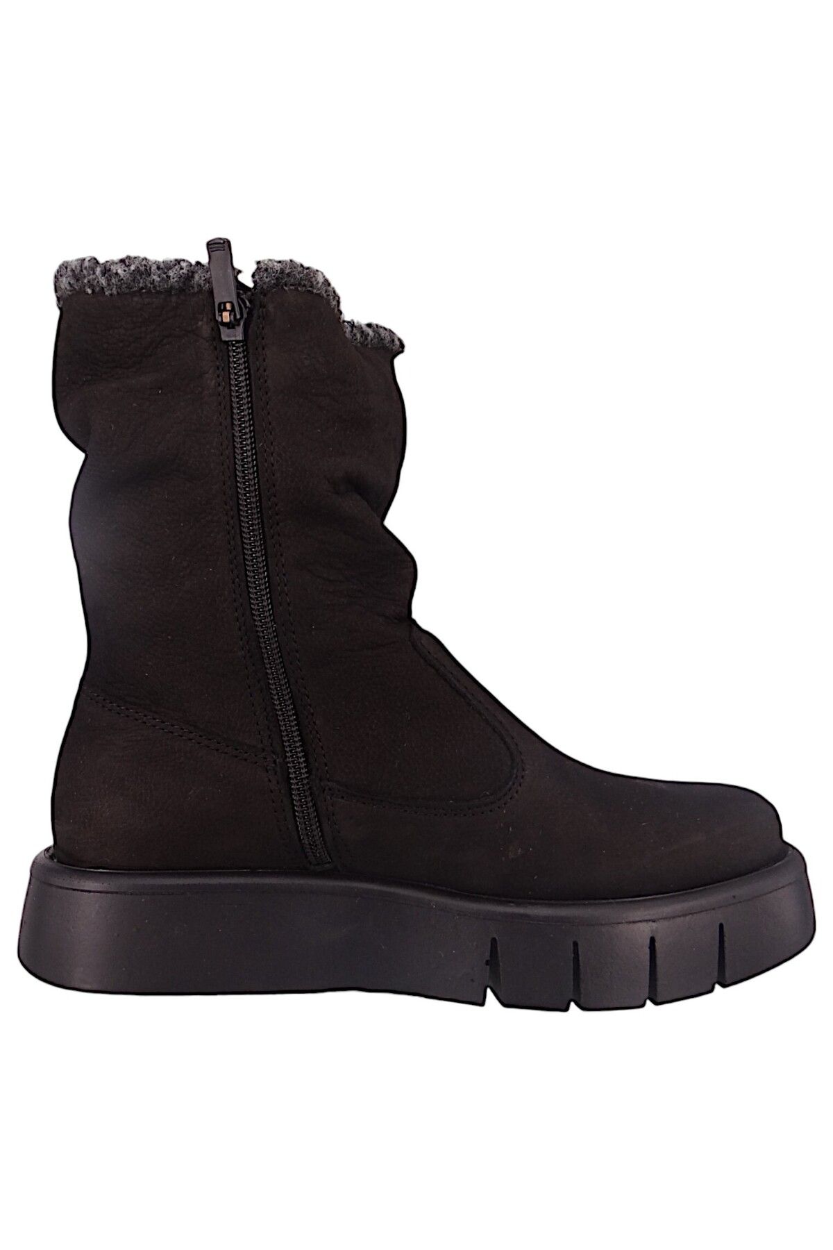 ART-Damen Elegante Stiefel Malaga Gefüttert 1347 Schwarz Black Leder 6
