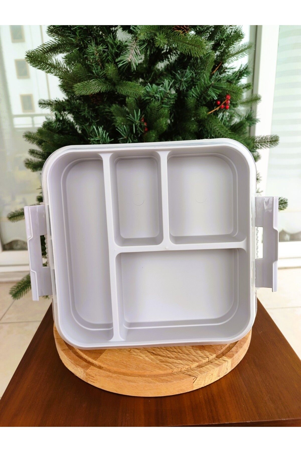 Madame Coco-Modline Layered Box with Bracket Gray Color - 26X24X11 cm 5