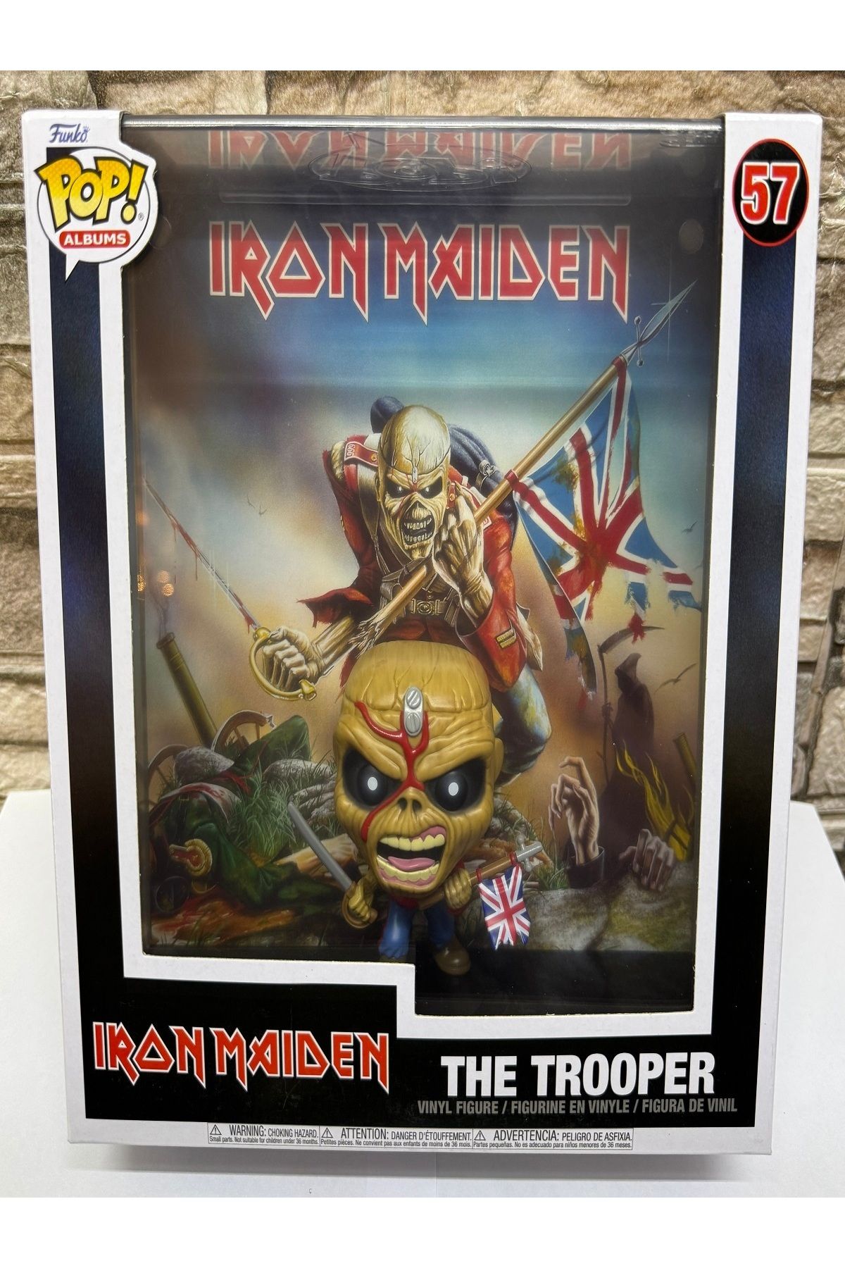 FLATSTORE Funko Pop Albums: Iron Maiden The Trooper