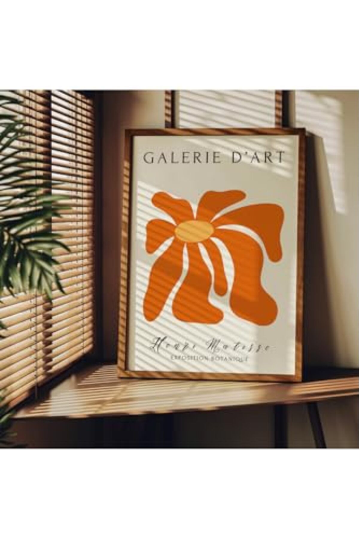 ShopZum Fark Tanıtım Flower Gallery Çerçevesiz Poster, Modern Dekoratif Çerçevesiz Poster, Tablo, Flower-1,