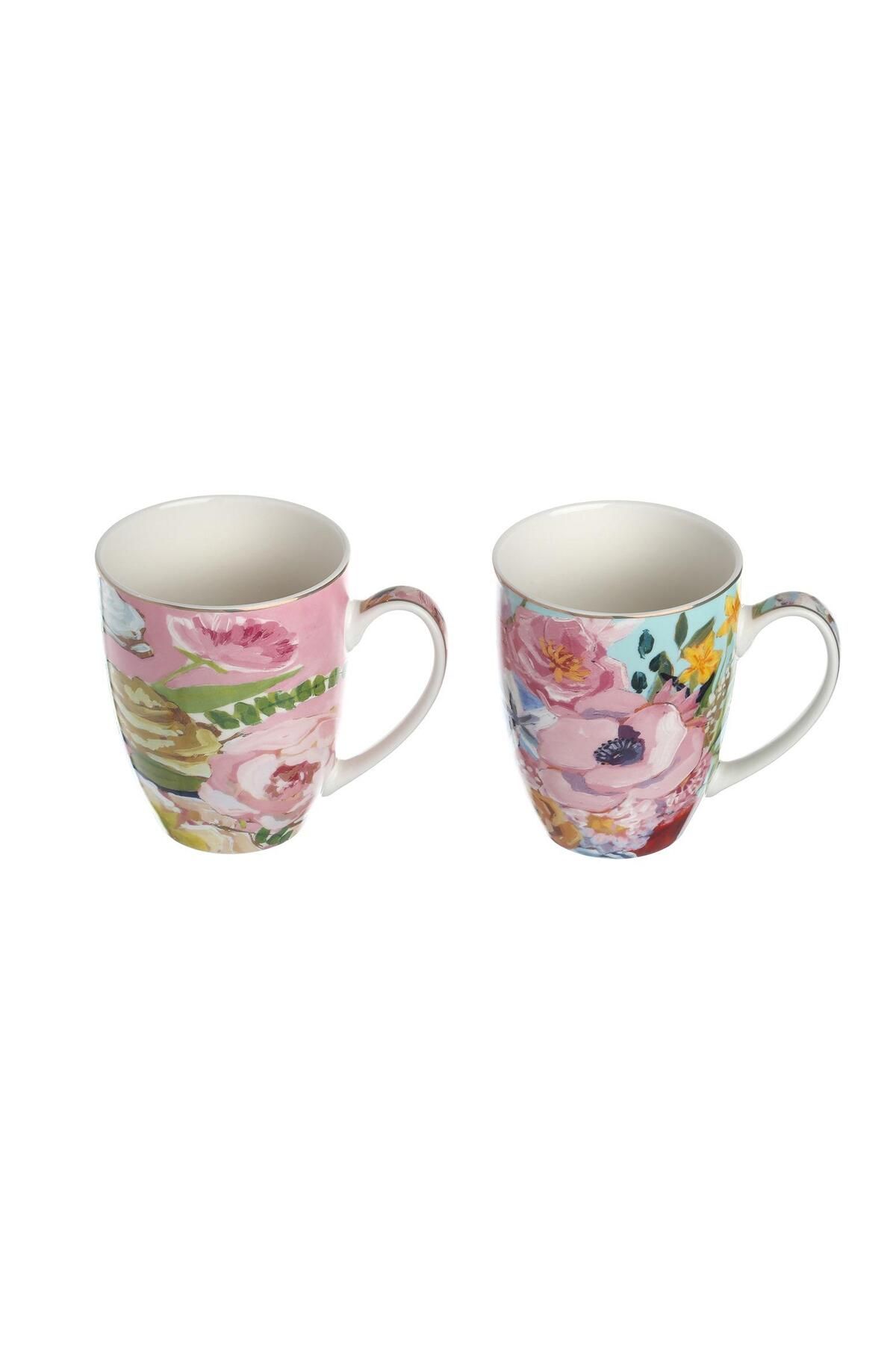 Lucky Art Peony Bone 2li Kupa Seti 350CC LYBA 064