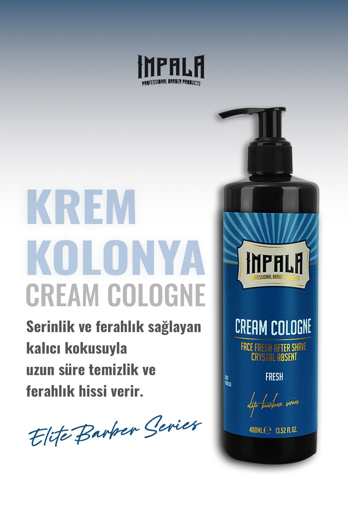 IMPALA Tıraş Sonrası Krem Kolonya Aftershave Fresh 400ml