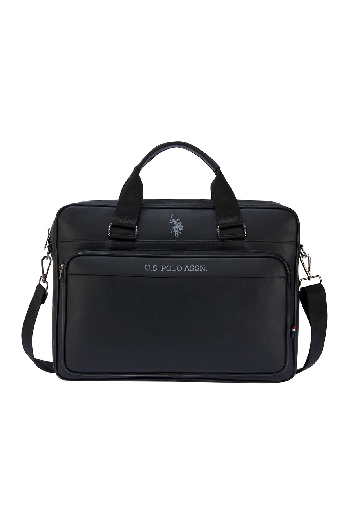 U.S. Polo Assn. US Polo Assn 25042 Omuz Askılı Laptop Çantası Evrak Çantası SİYAH