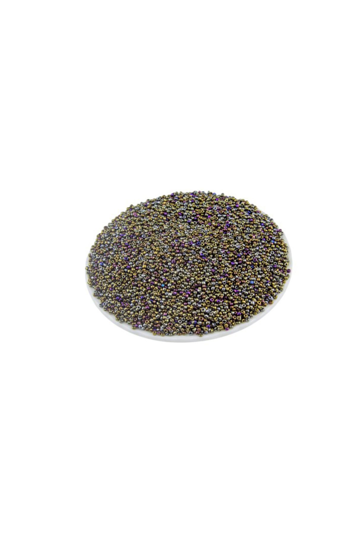 Serhat Aksesuar ve El İşçilik Köylü Boncuğu Rengi (11/0) 2 mm Kum Boncuğu 100 gr