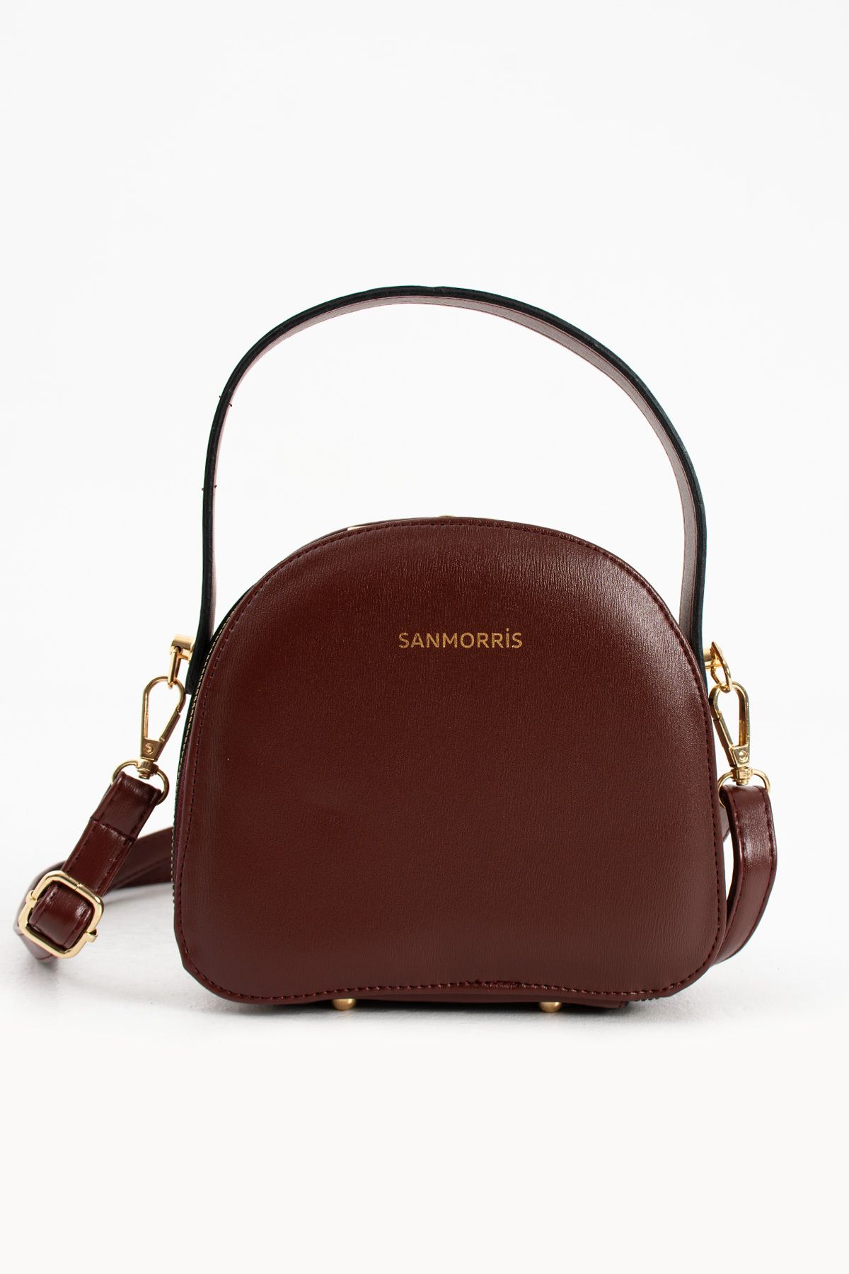 Sanmorris 1426 Kadın El Ve Omuz Çantası Bordo