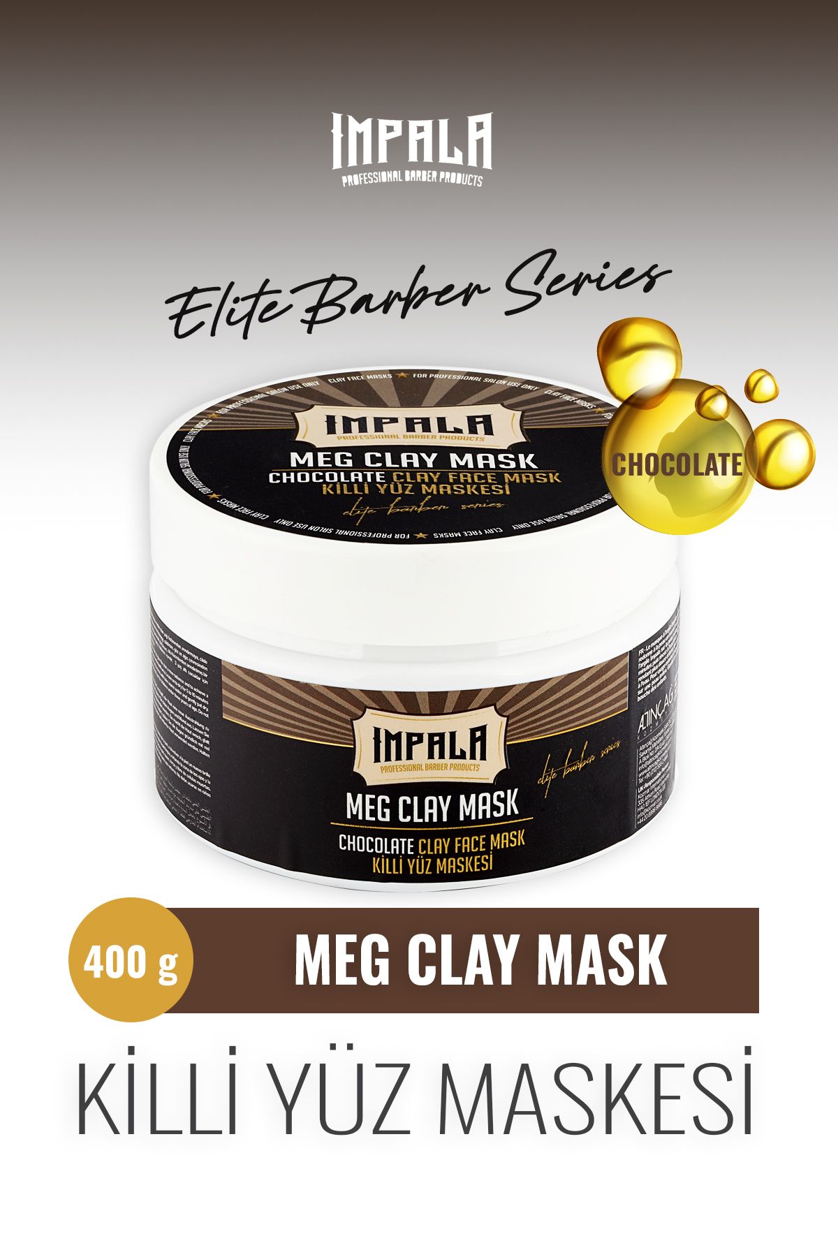 IMPALA Kil Maskesi Çamur Maske Çikolata Mud Mask 400gr