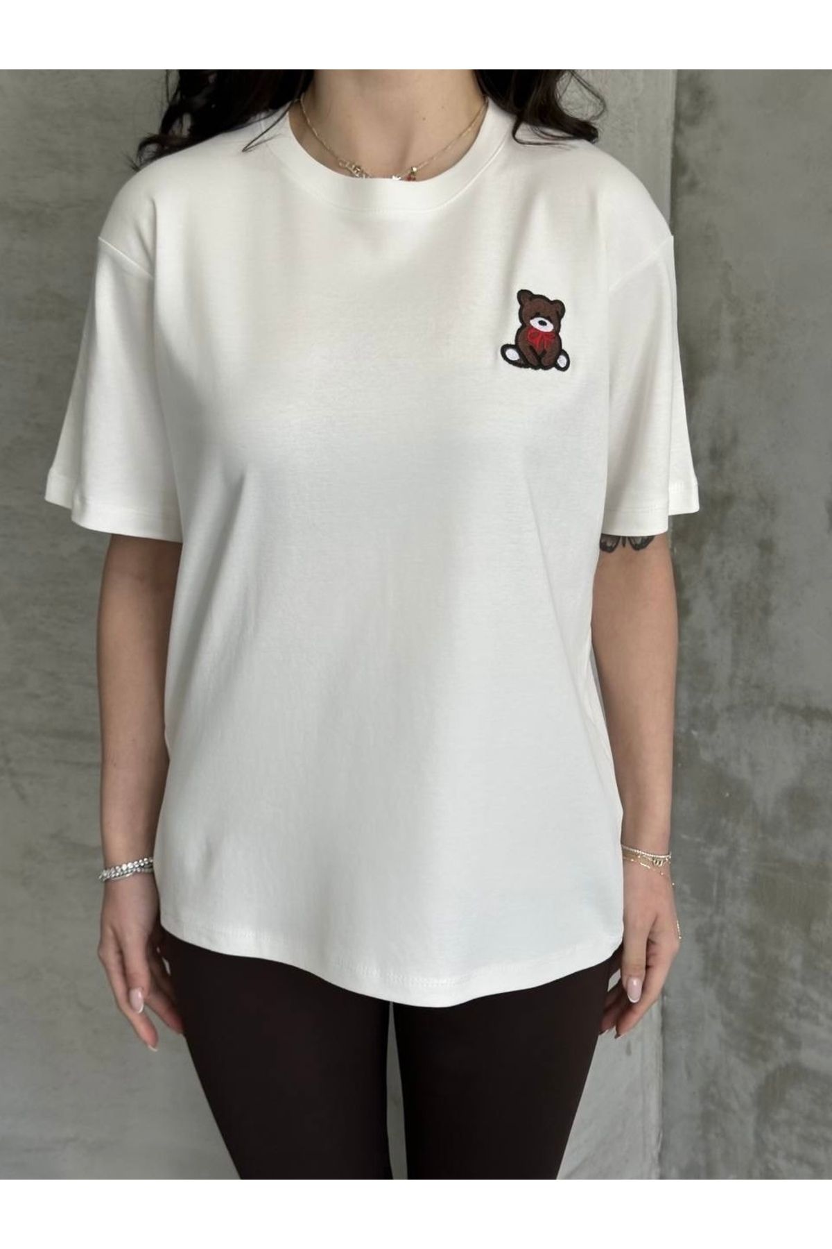 q mix.com mini ayıcık tshirt