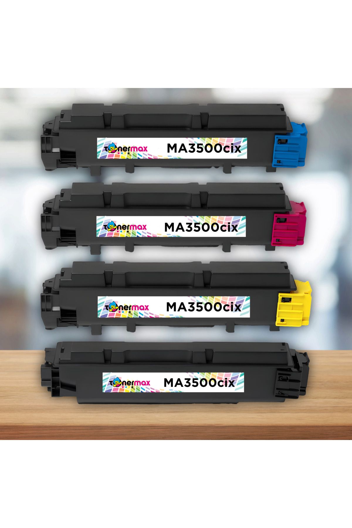 tonermax Kyocera Uyumlu Tonermax ECOSYS PA3500cx Muadil Toner Takım – TK-5370 Set
