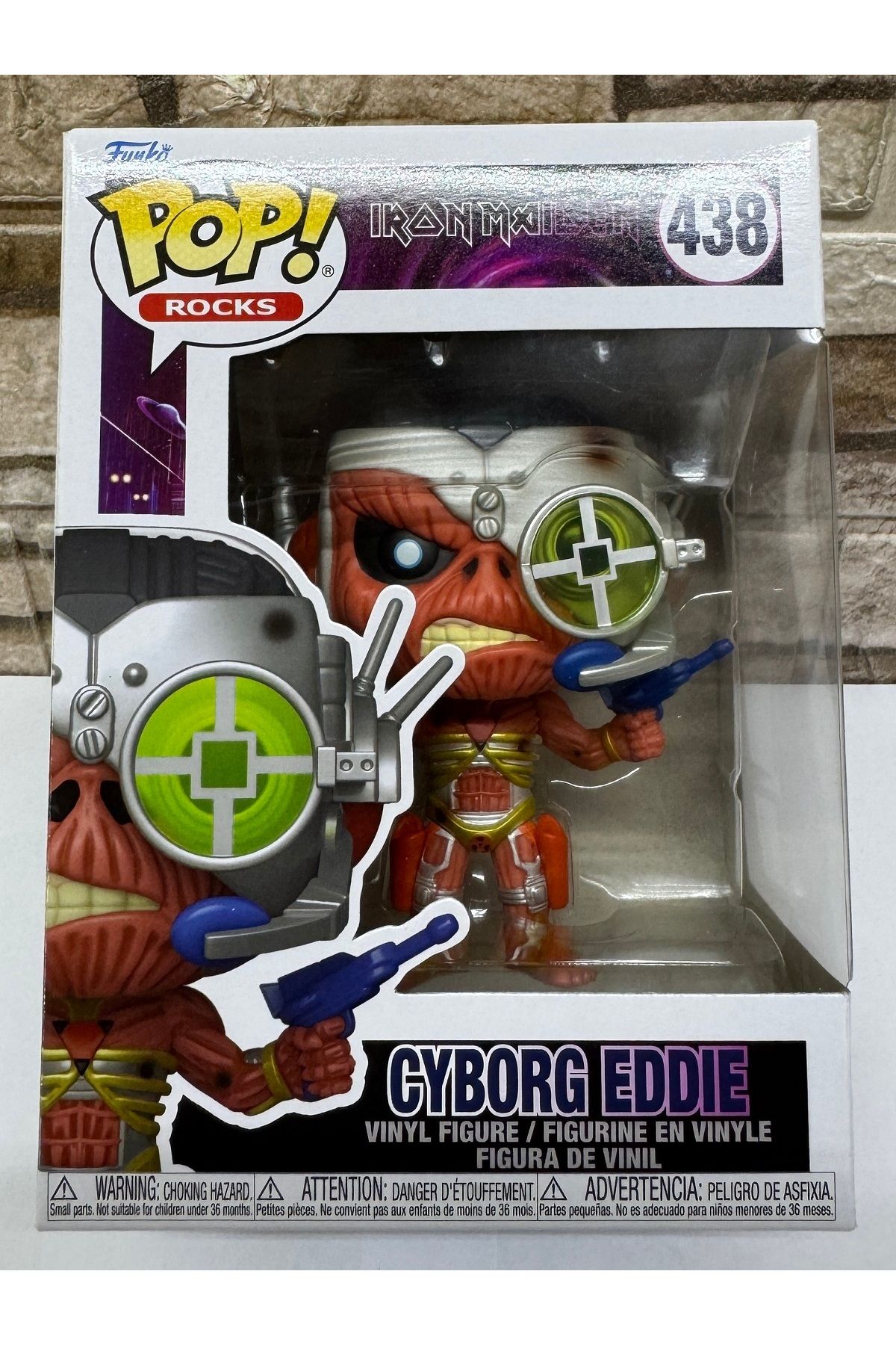 FLATSTORE Funko POP Rocks: Iron Maiden - Cyborg Eddie