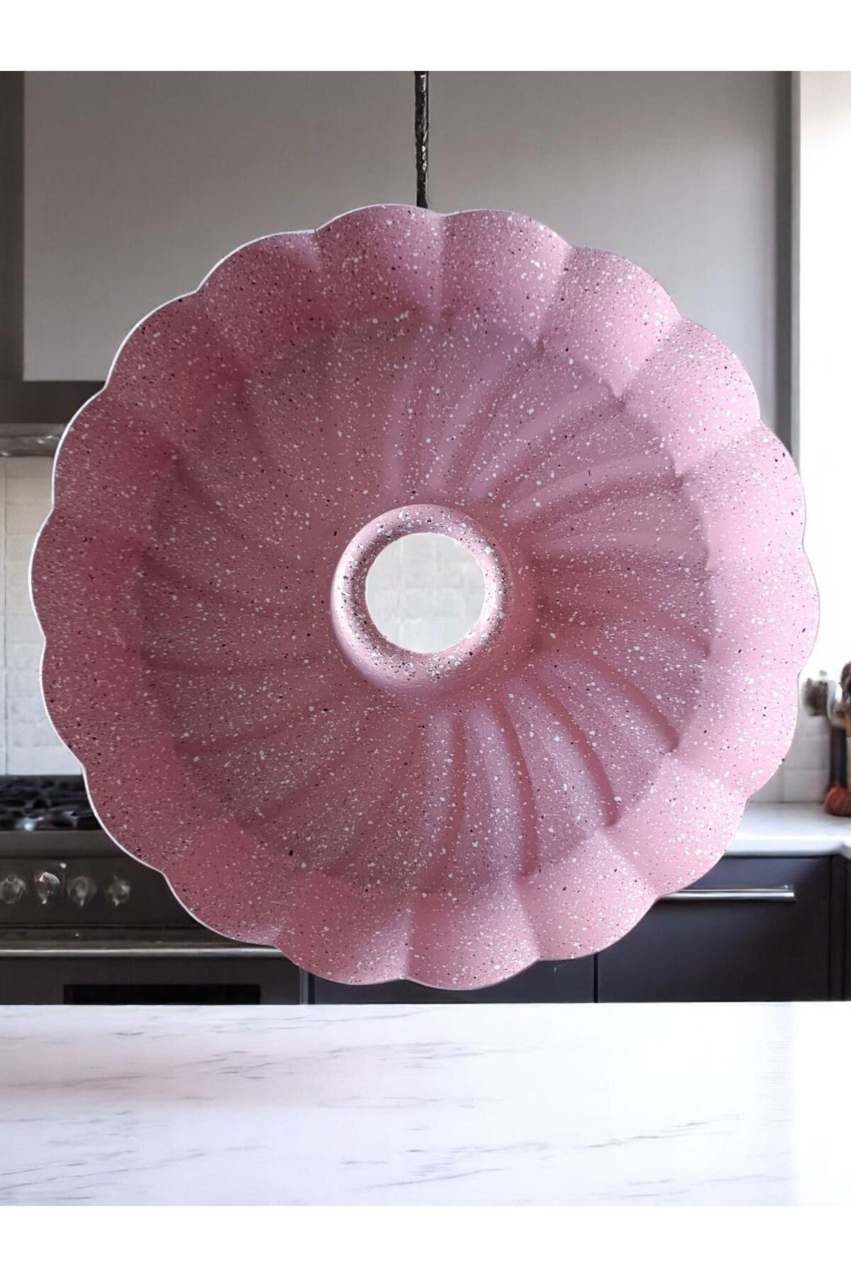 Alkar GRANİT KAPLAMA ALİMİNYUM KEK KALIBI PEMBE 26 CM