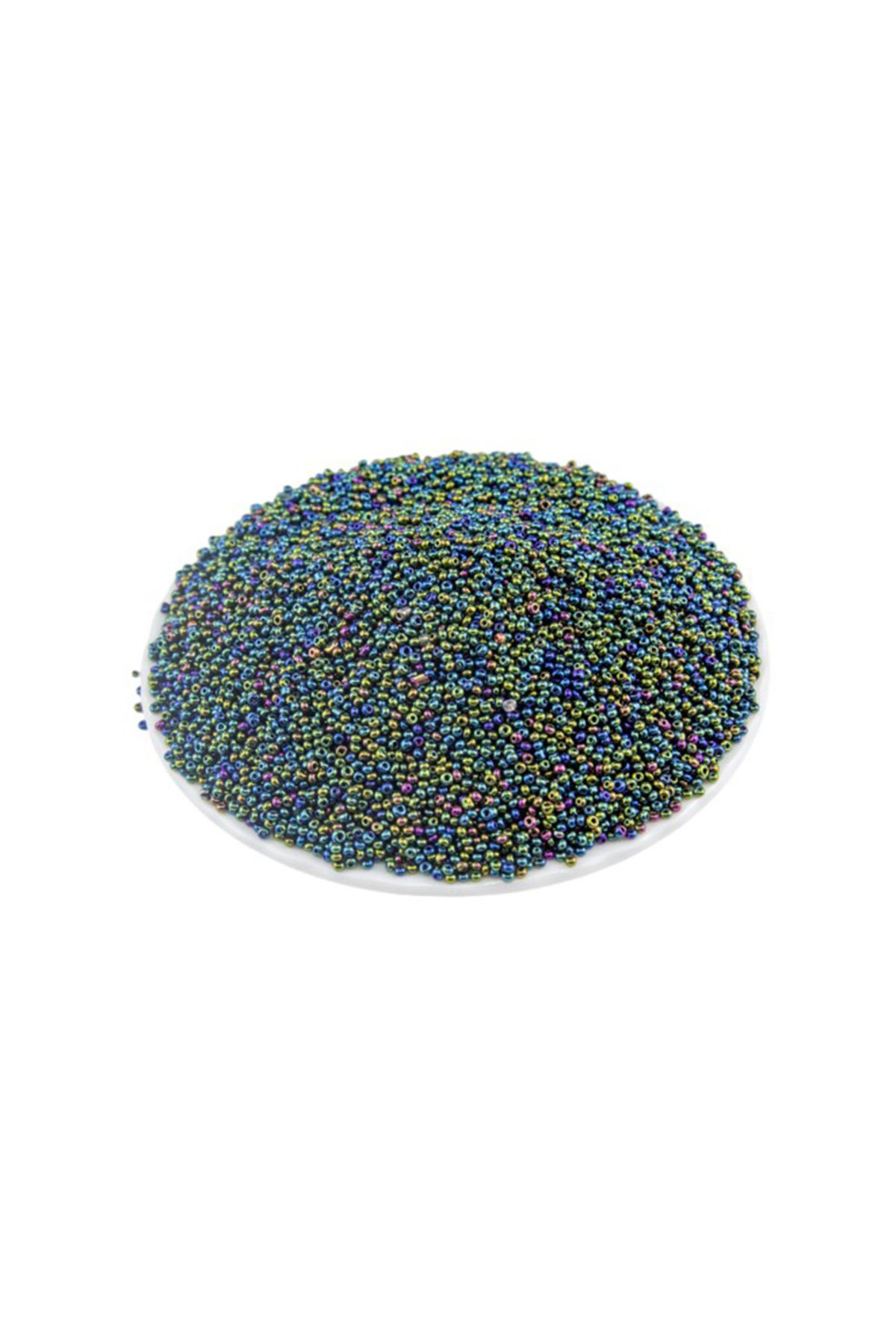Serhat Aksesuar ve El İşçilik Yeşil Janjan (11/0) 2 mm Kum Boncuğu 100 gr