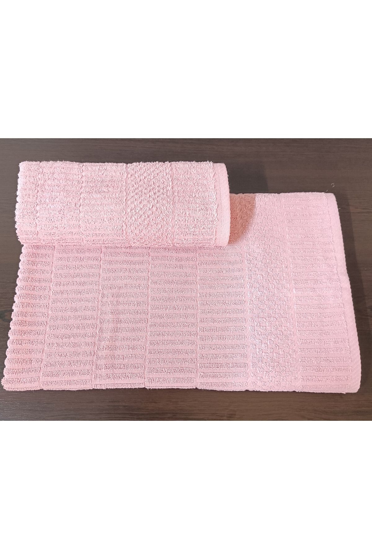 havloom 2 Lİ BANYO HAVLU SETİ %100 PAMUK EL YÜZ HAVLUSU 50*90cm VE BANYO HAVLUSU 90*150cm