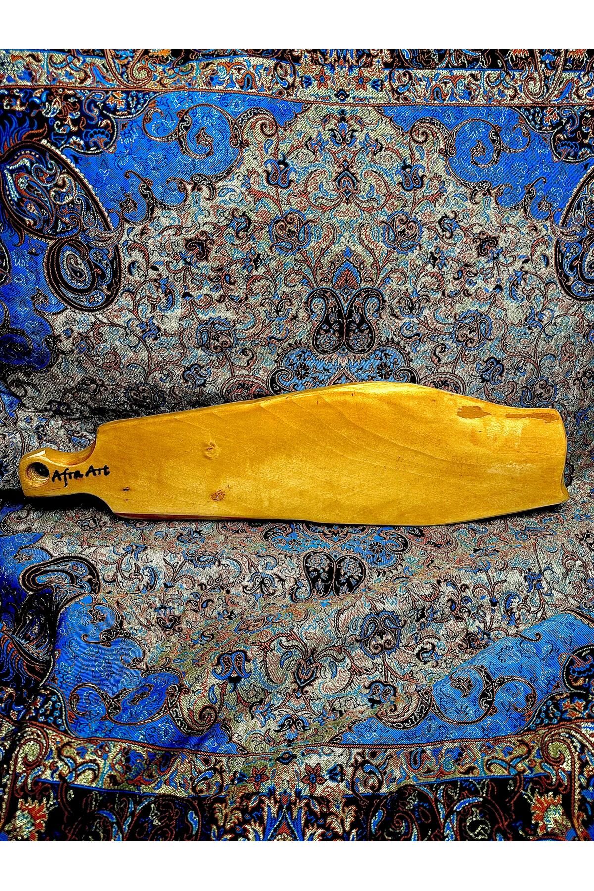AFRAART Ahşap Kesme Ve Sunum Tahtası / 56x15x2