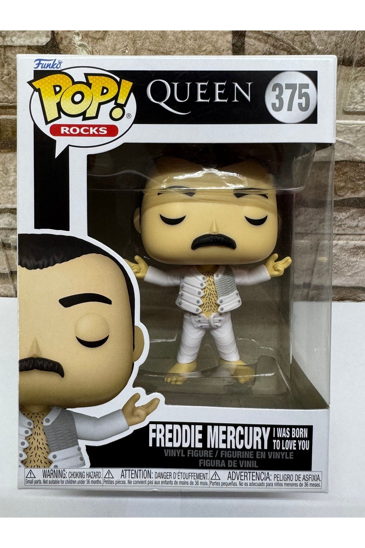 FLATSTORE Funko Pop Rocks: Queen - Freddie Mercury (I Was Born To Love You)