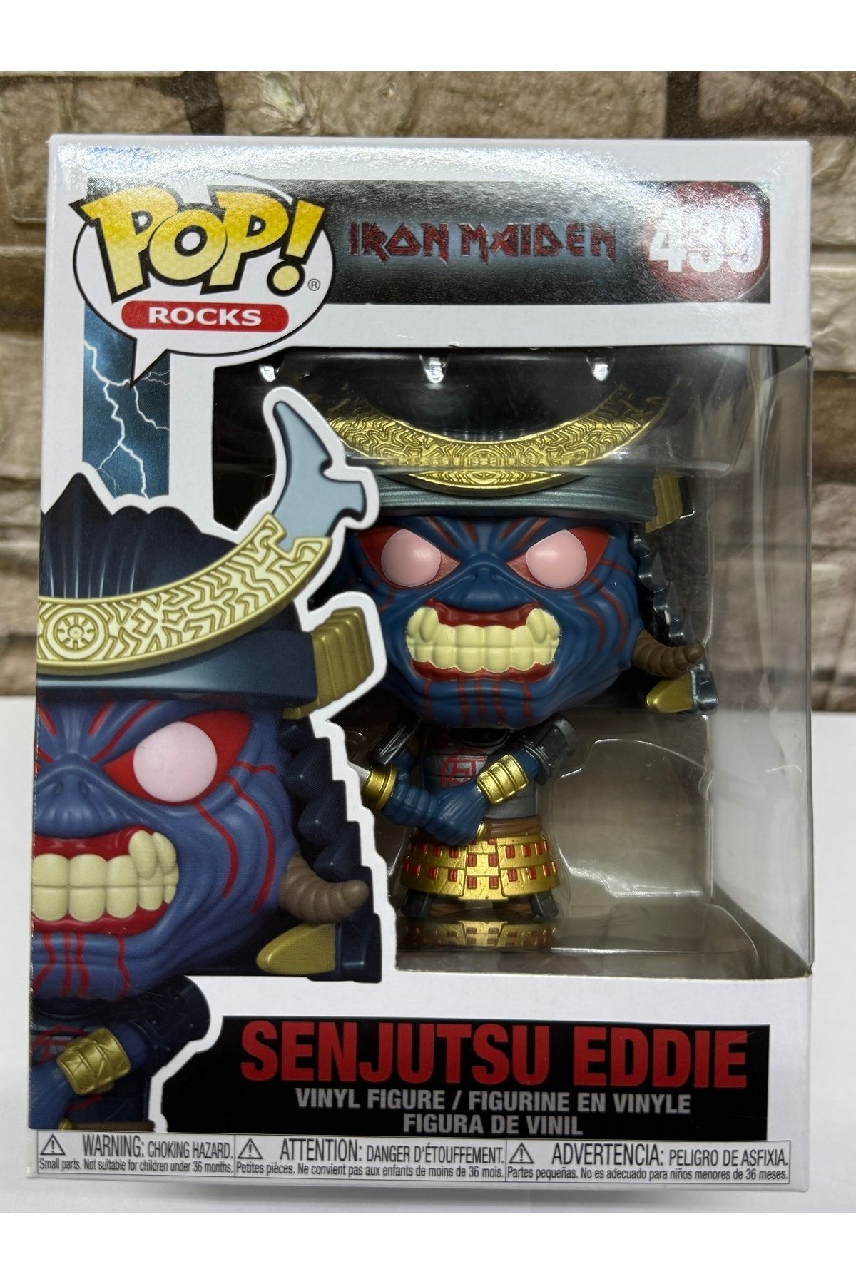FLATSTORE Funko Pop Figür Rocks Iron Maiden Senjutsu Eddie