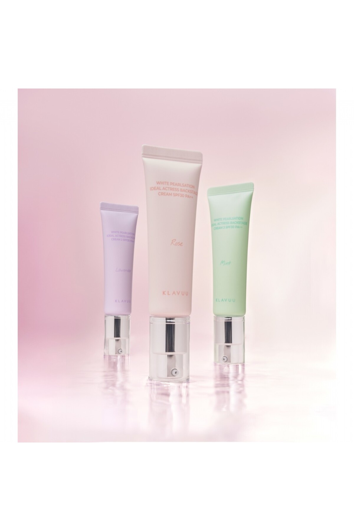 Kore İncisi İçeren Cilt Tonu Aydınlatıcı Longlasting Tone-up Krem Spf30 Pa++ Lavender Ideal Actress — رنگارنگ IdealActressBackstage — تصویر 2 از 3