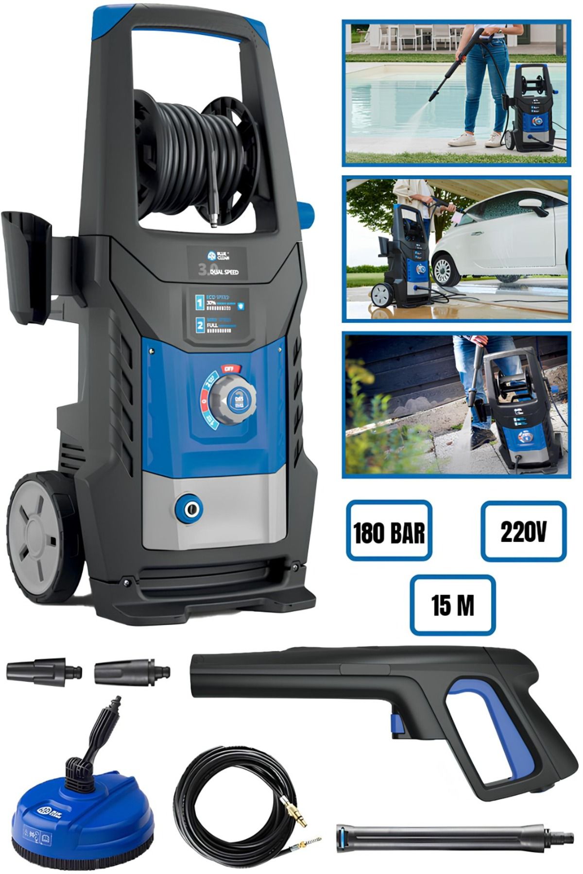 RETOOLS ANNOVI REVERBERI 180 BAR BASINÇLI YIKAMA MAKİNESİ