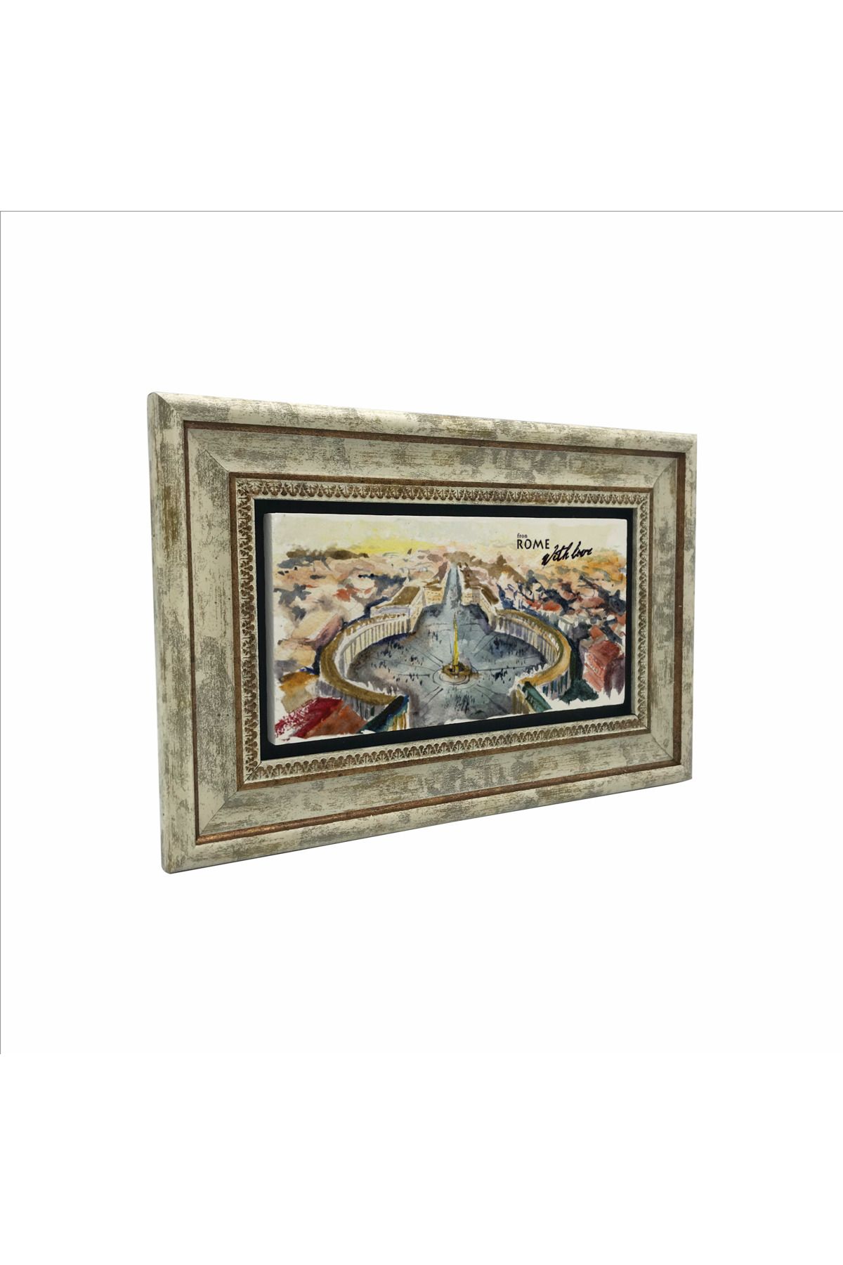 Sadrazam İtalya Baskılı Doğaltaş Tablo (20 X 30 DRG-7)
