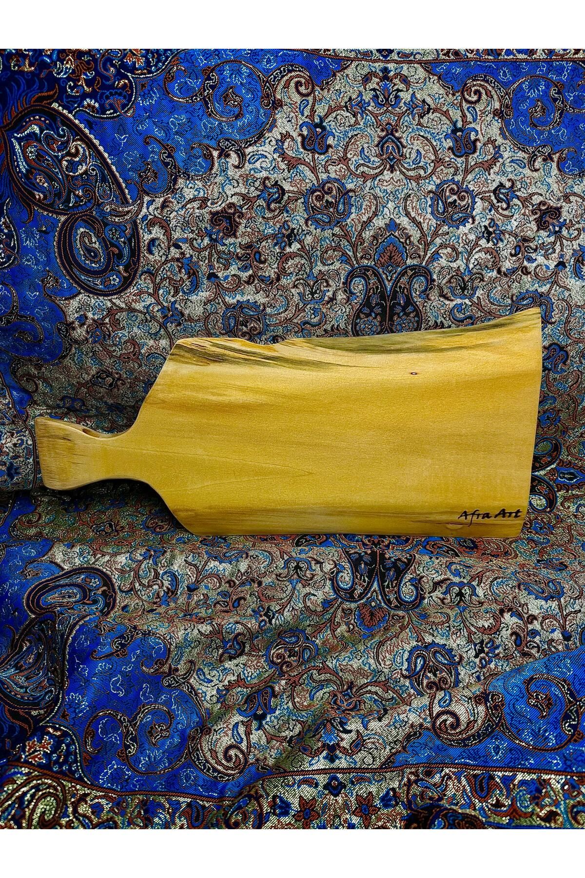 AFRAART Ahşap Kesme Ve Sunum Tahtası / 43x21x2