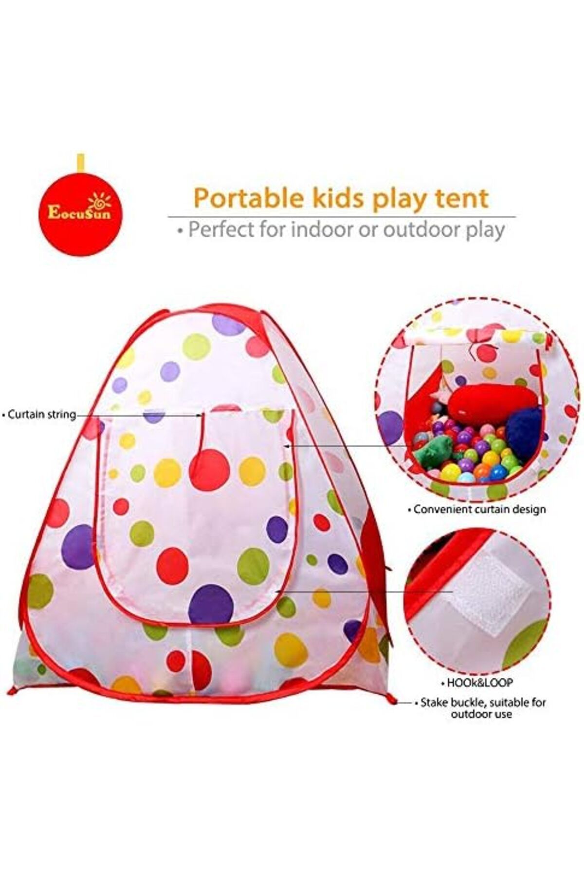 rexa-EocuSun Ball Pit Play Tent 2
