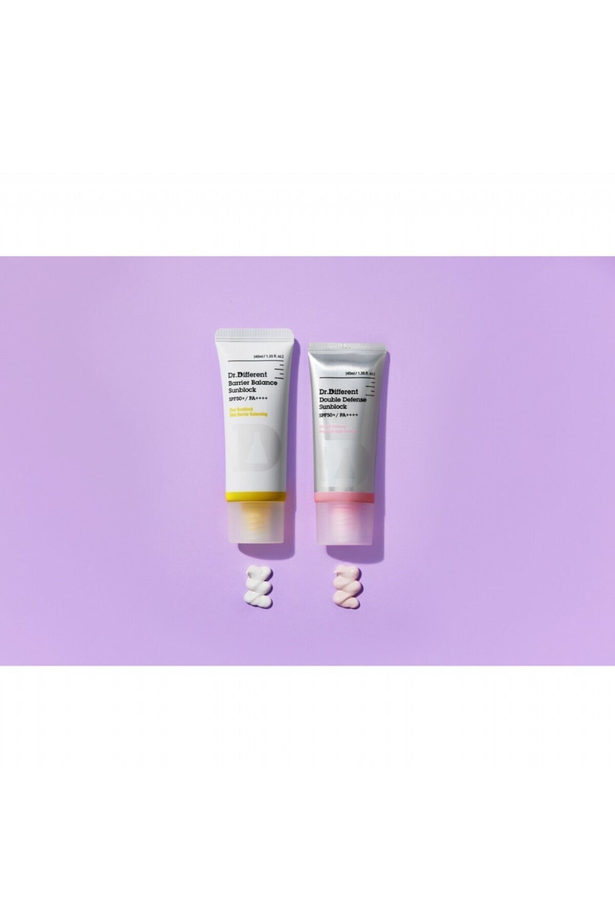 Dr.Different-Double Defense Sunblock - Physical Filtered Sunscreen That Provides a Natural Tone-Up Look (Dd Cream) 4