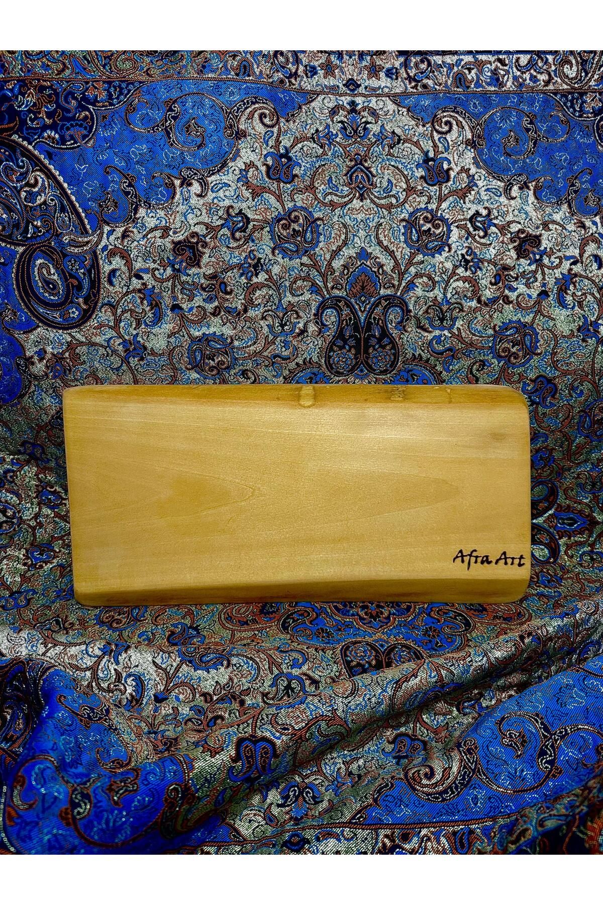 AFRAART Ahşap Kesme Ve Sunum Tahtası / 37x18x2