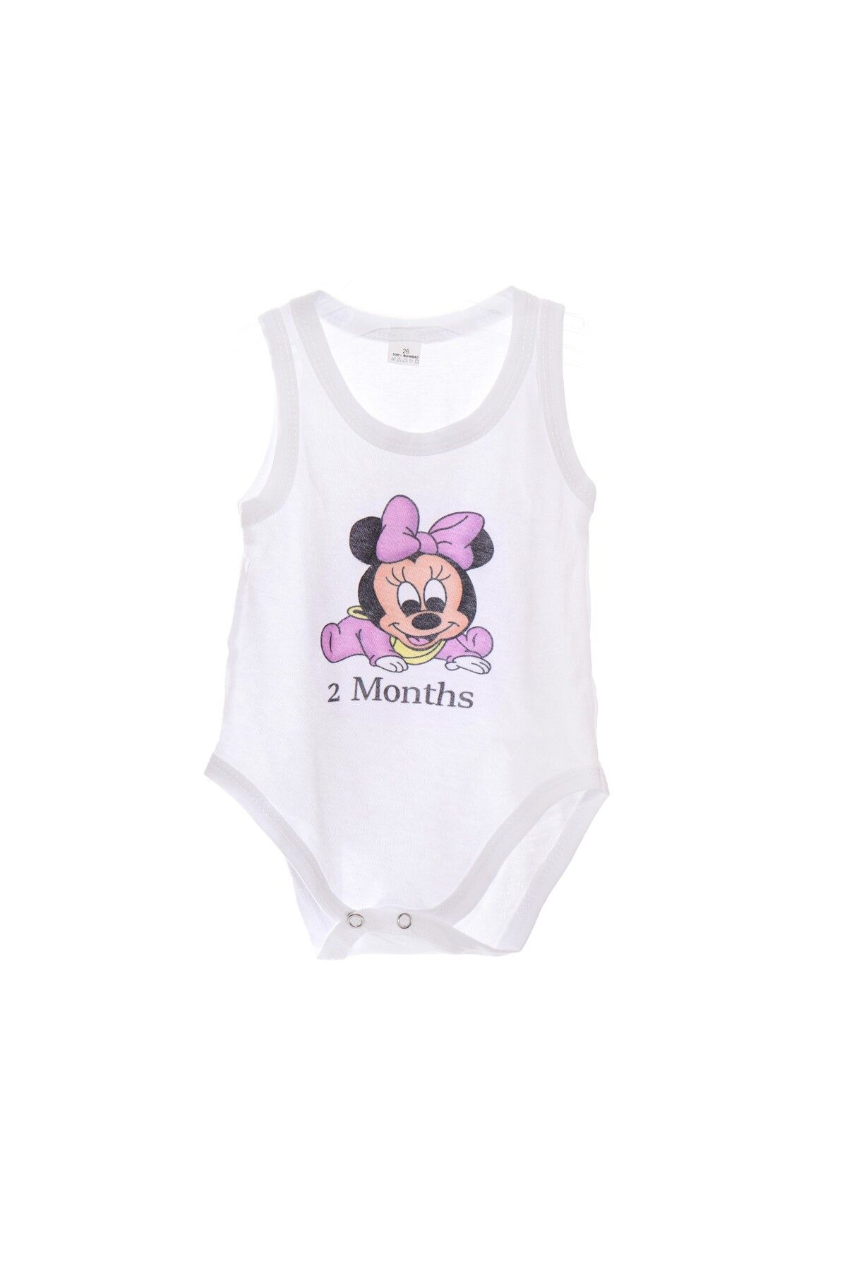 Recostore-Set 12 body-uri aniversare bebelusi, Minnie Mouse,REC2030, 1-12 luni 4
