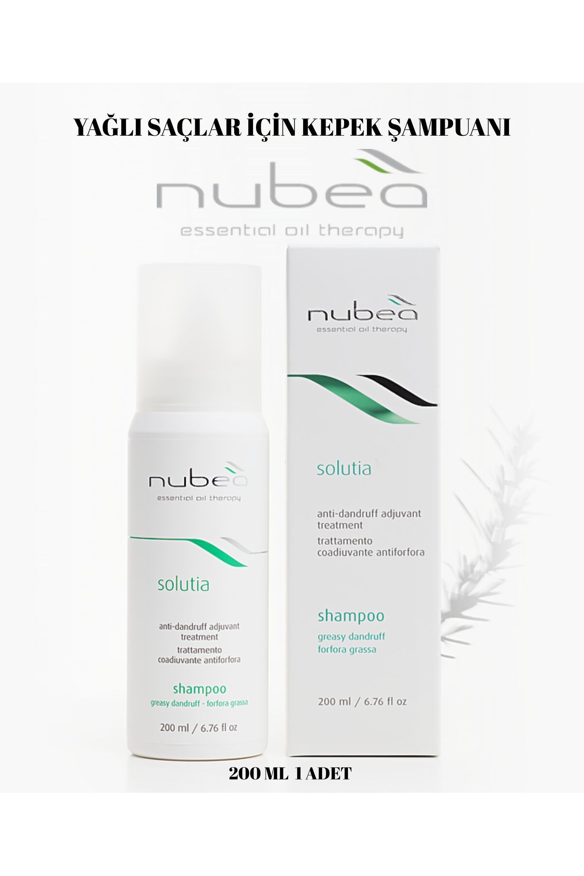 NUBEA Nubeà Solutia Kepek Önleyici Şampuan 200 ml