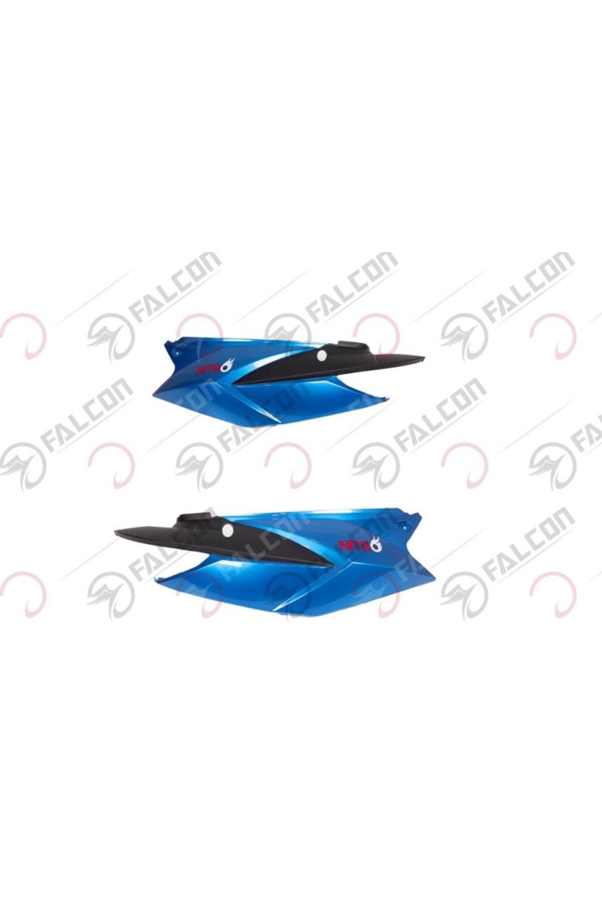 Falcon Nitro 50 Arka Karenaj Sağ Sol Takım Mavi