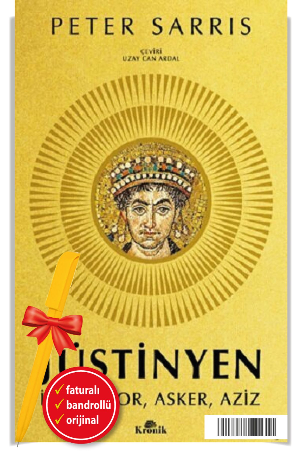 Kronik Kitap Alfa Kalem+Jüstinyen Peter Sarris -YENİ- KRONİK Tarih KİTAP