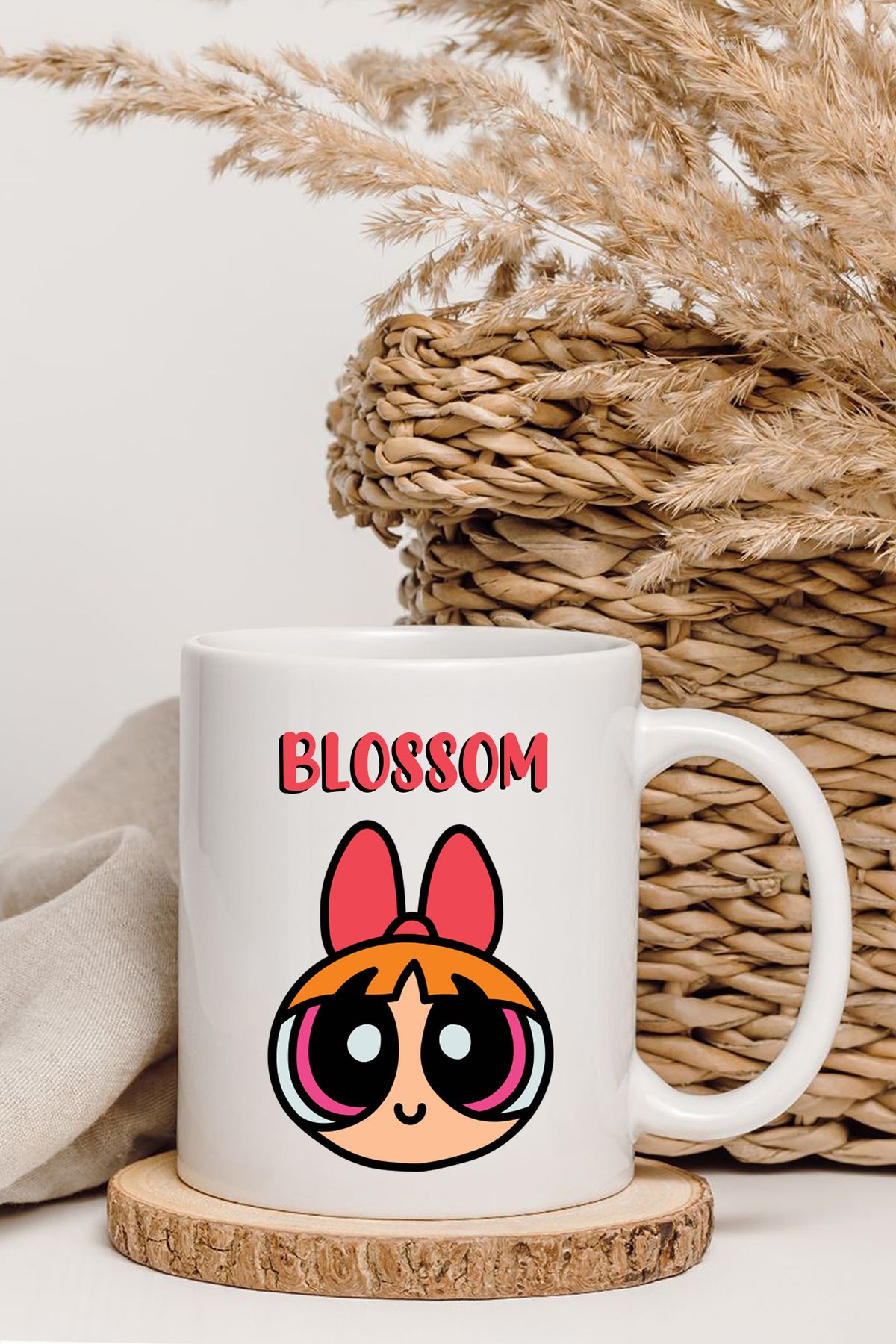 shop Powerpuff Girls Buttercup, Bubbles, Blossom Baskılı Kupa