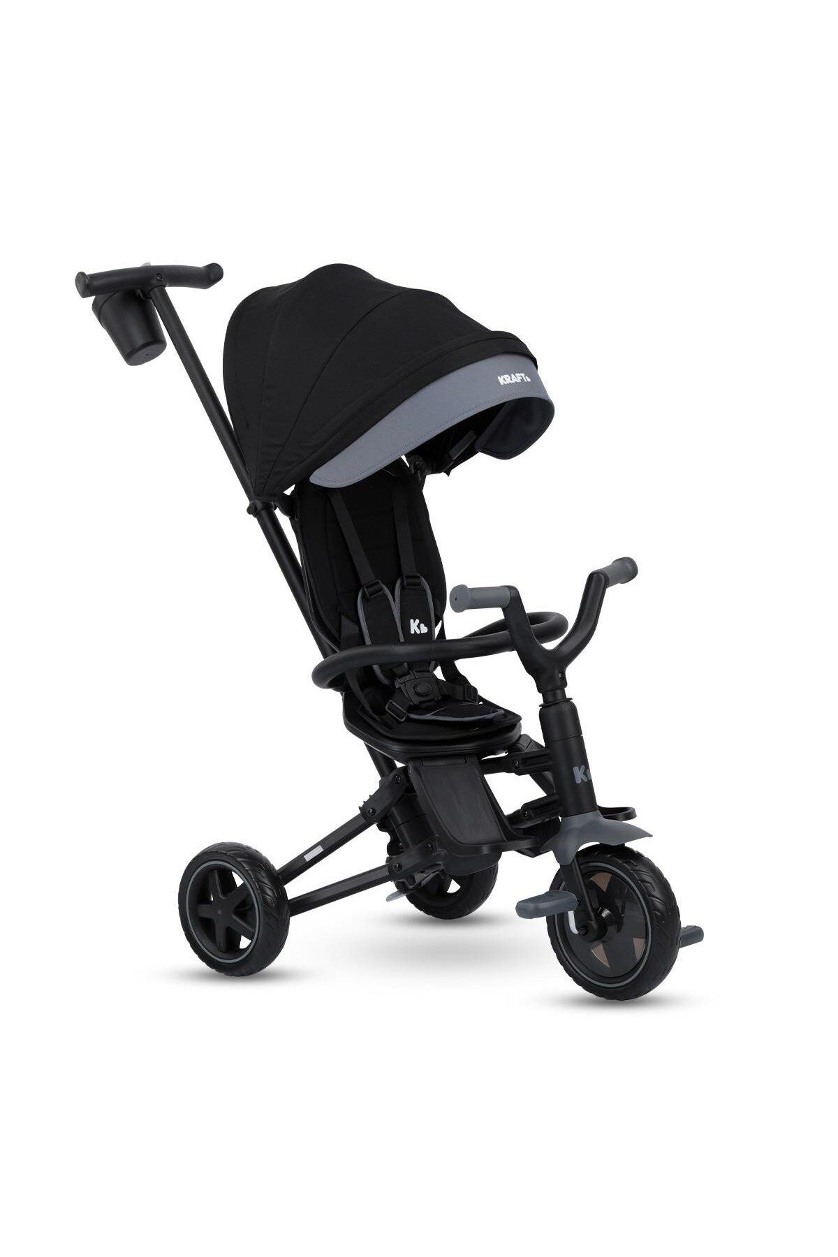 Kraft Nova Niello QPlay 6 in 1 Katlanır Bisiklet Gri