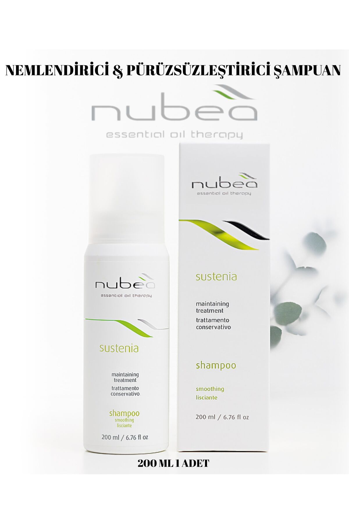 NUBEA Nubeà Sustenia Pürüzsüzleştirici Şampuan 200ml