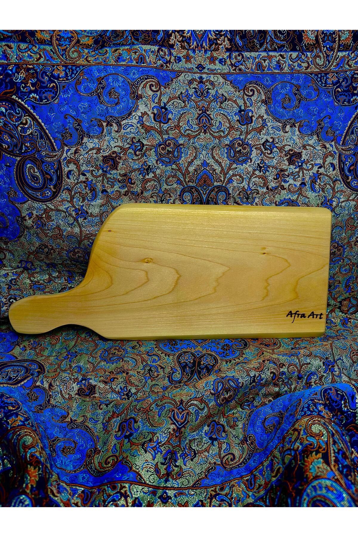 AFRAART Ahşap Kesme Ve Sunum Tahtası / 48x22x2
