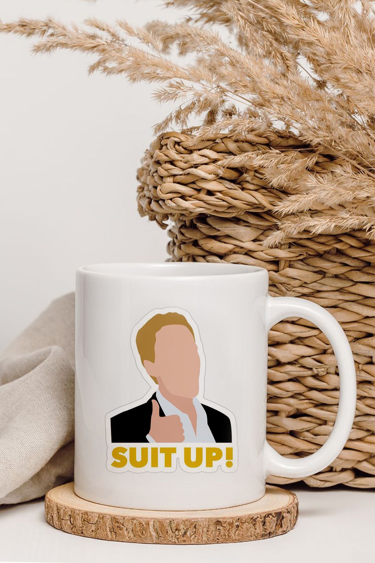 shop HIMYM How I Met Your Mother Barney Suit Up Baskılı Kupa