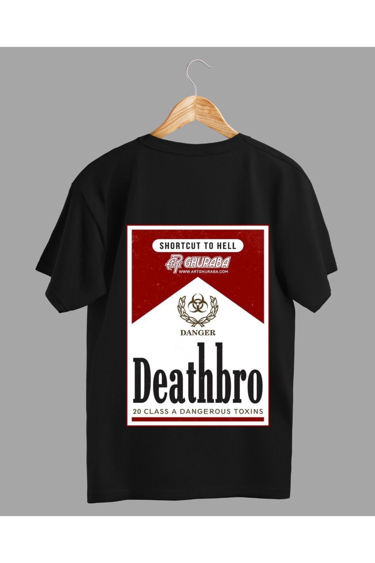 Ebiidesign Deathbro Tasarımlı Baskılı T-Shirt