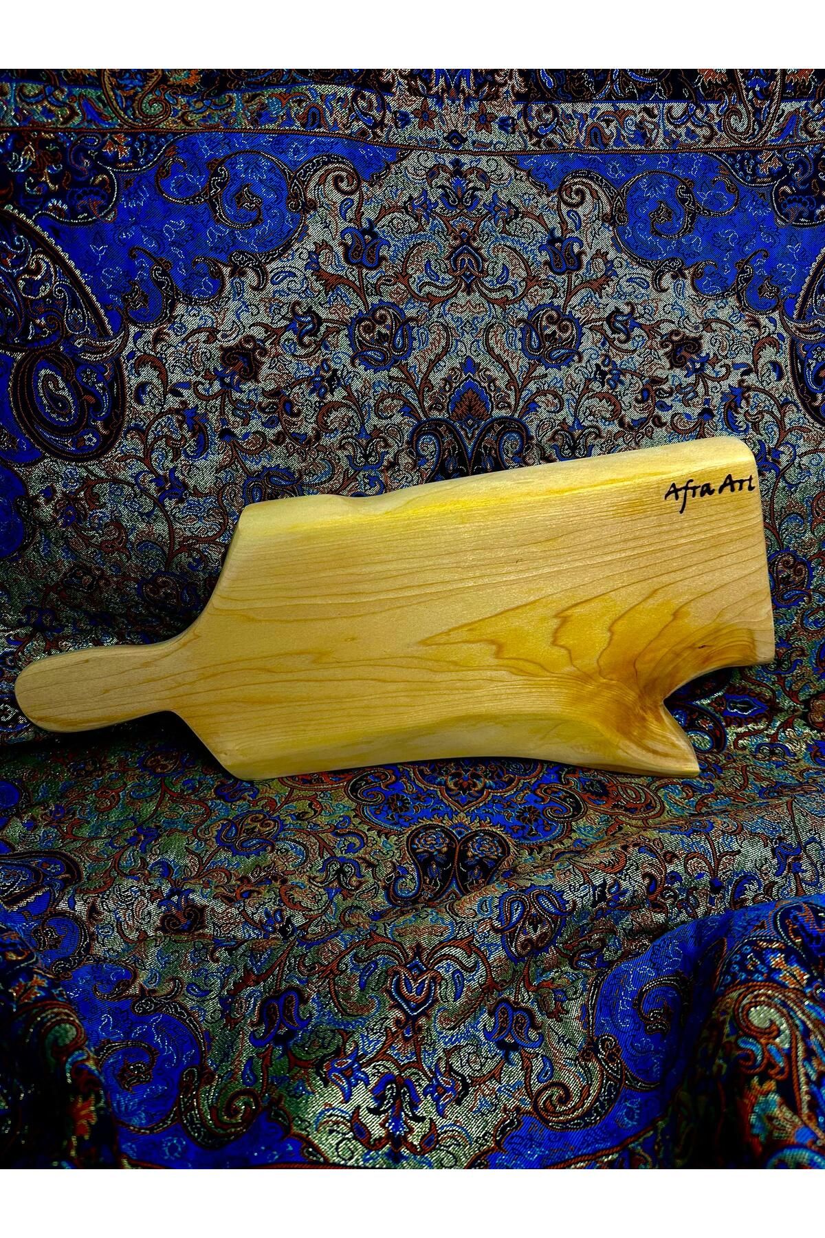 AFRAART Ahşap Kesme Ve Sunum Tahtası / 47x22x2