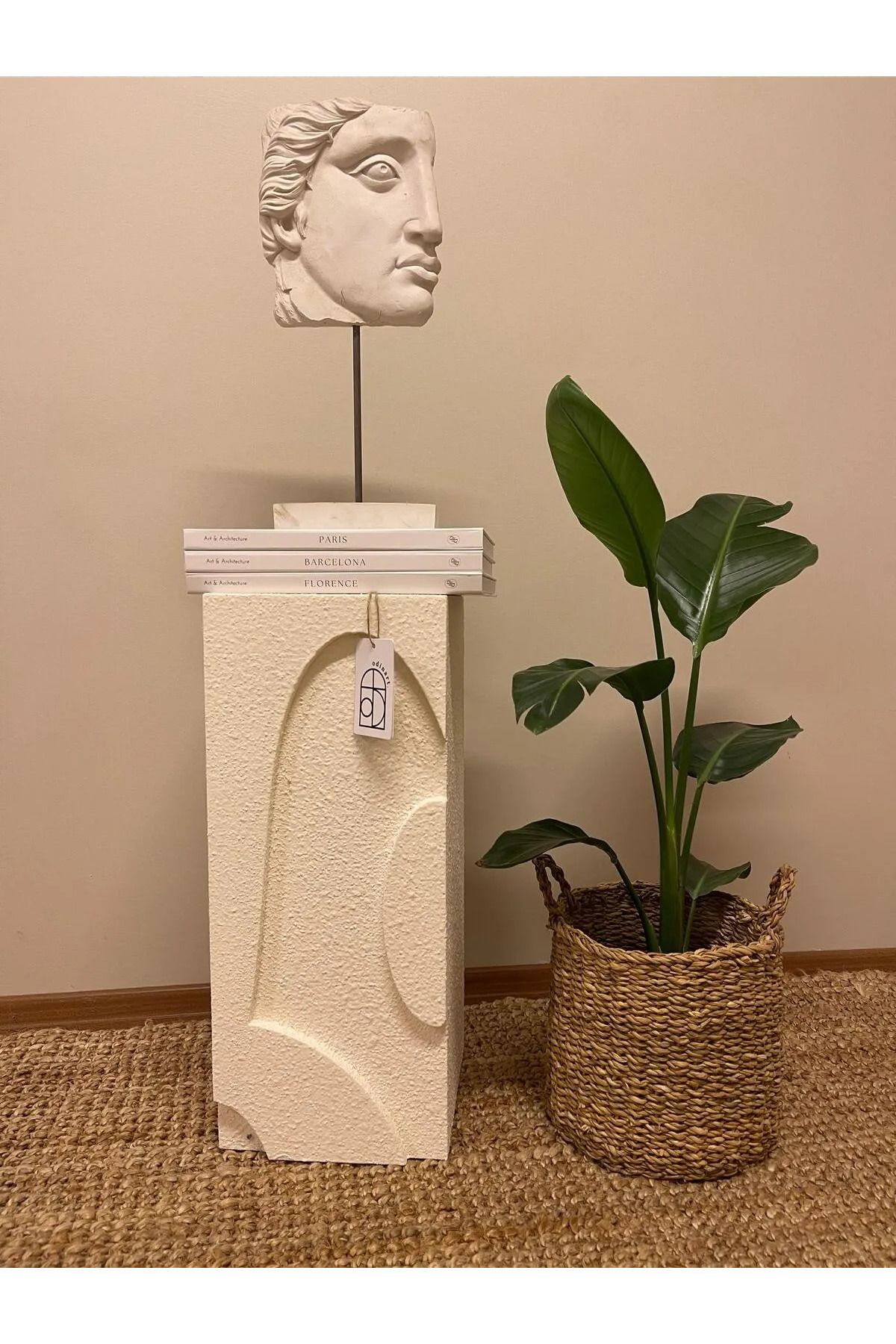Odinart DEKORATİF SÜRUN ÜÇ BOYUTLU TAŞ KAPLAMA 60CM