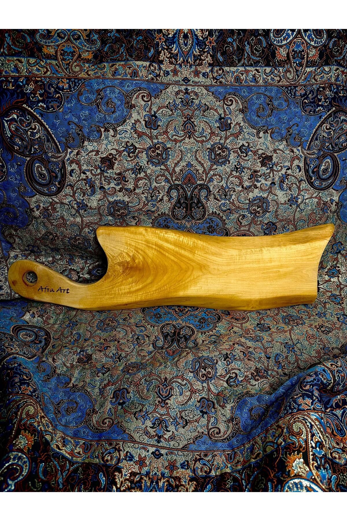 AFRAART Ahşap Kesme Ve Sunum Tahtası / 58x16x2