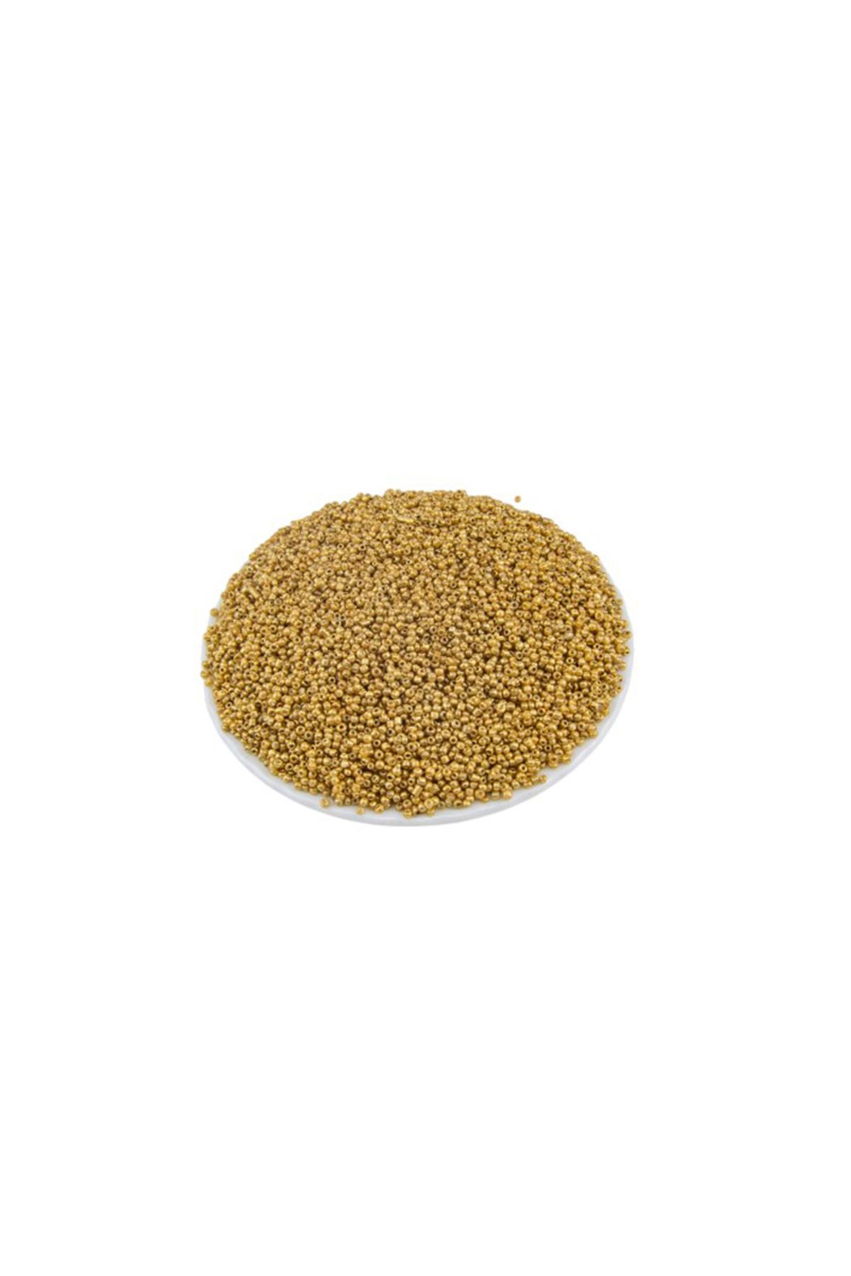 Serhat Aksesuar ve El İşçilik Kaplama Light Gold (11/0) 2 mm Kum Boncuğu 100 gr