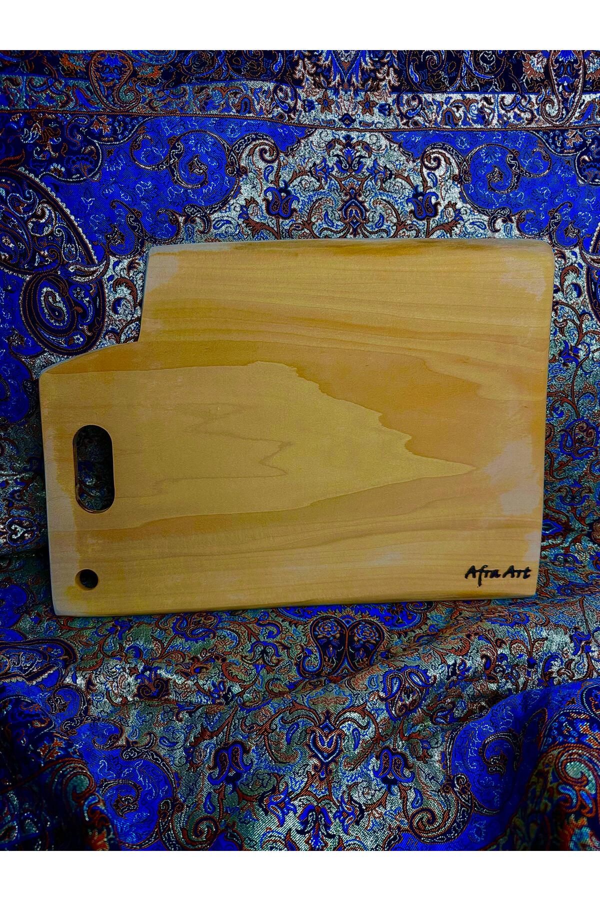 AFRAART Ahşap Kesme Ve Sunum Tahtası / 41x31x1