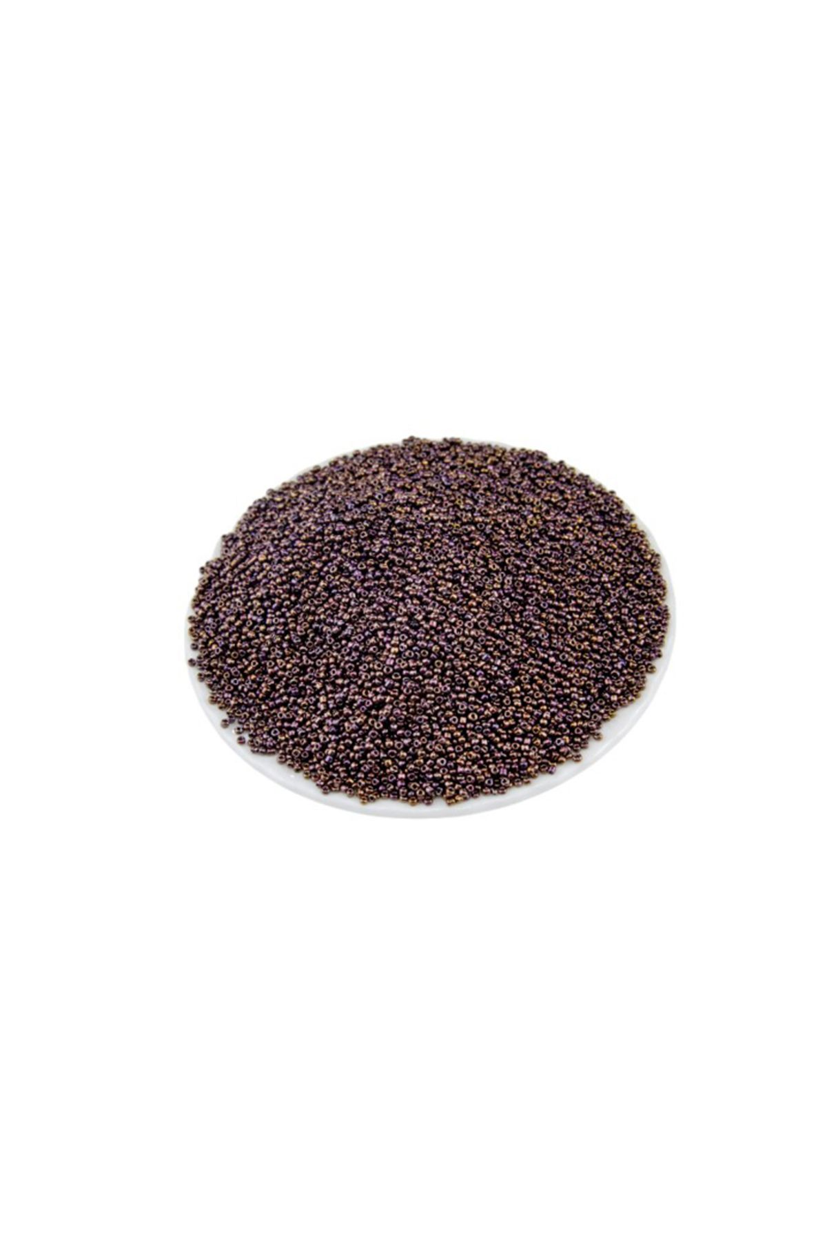 Serhat Aksesuar ve El İşçilik Kaplama Acı Kahverengi (11/0) 2 mm Kum Boncuğu 100 gr