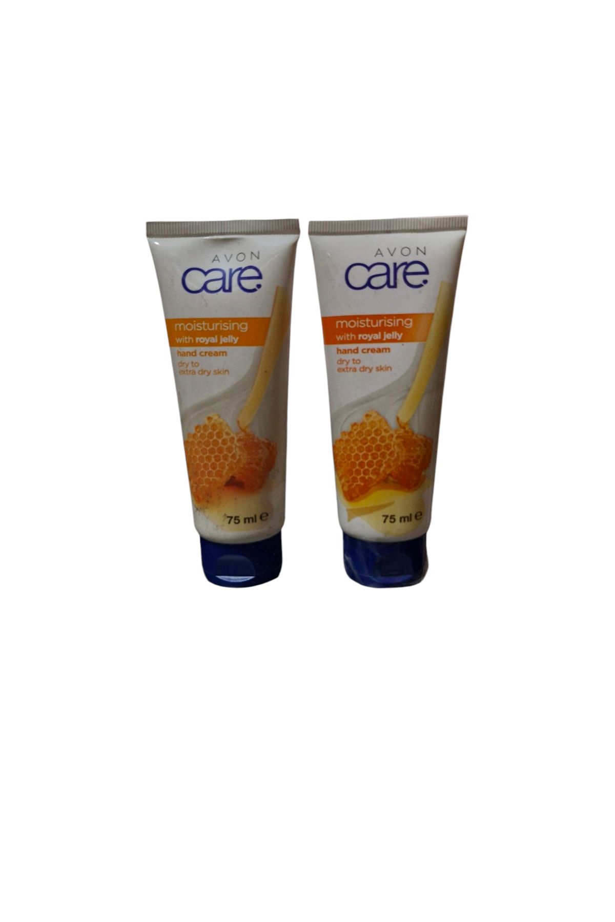 AVON Care moisturising with royal jelly ballı el kremi 75 ml 2 adet