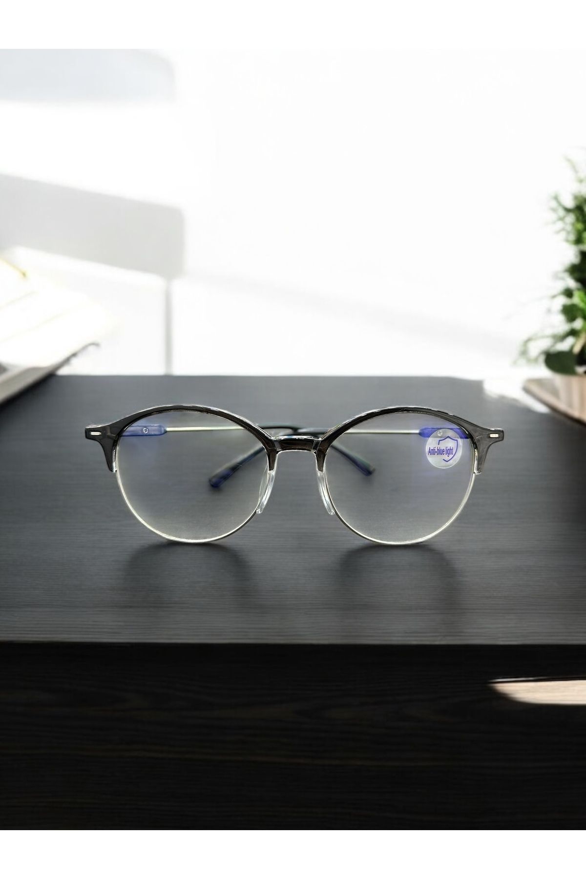 PURE BERRY UNISEX YUVARLAK MAVİ IŞIK KORUMALI OPTİK UYUMLU ÇERÇEVE