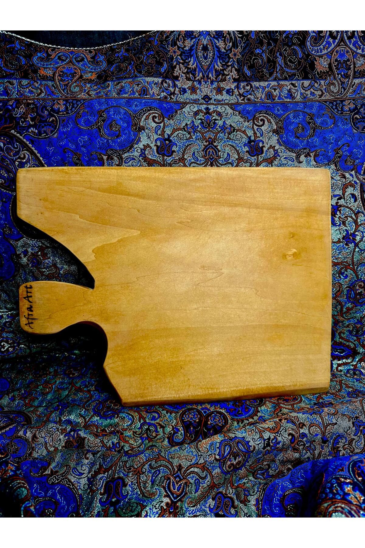 AFRAART Ahşap Kesme Ve Sunum Tahtası / 40x31x2