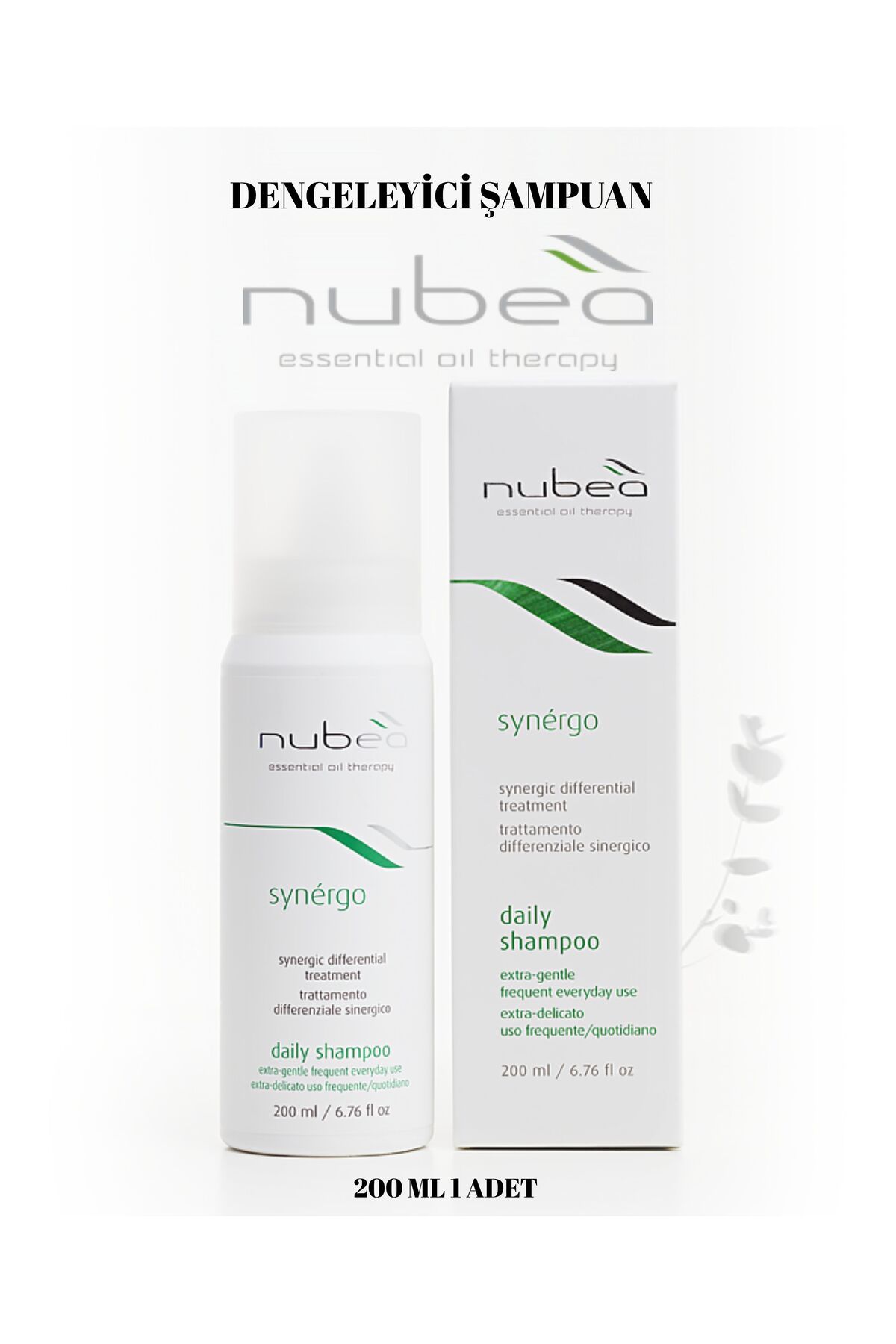 NUBEA Nubeà Synérgo Günlük Şampuan 200ml