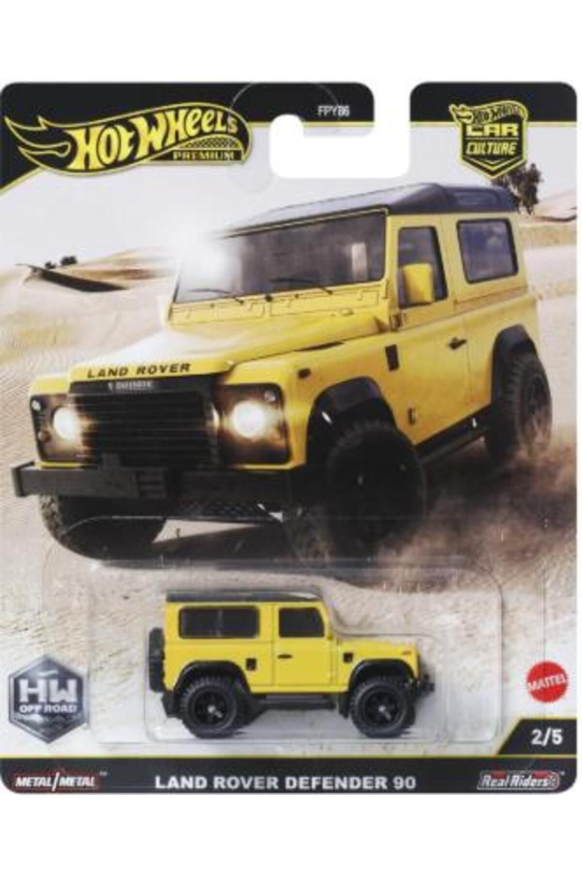 HOT WHEELS Premium Car Culture Off Road Land Rover Defender 90 JBK74